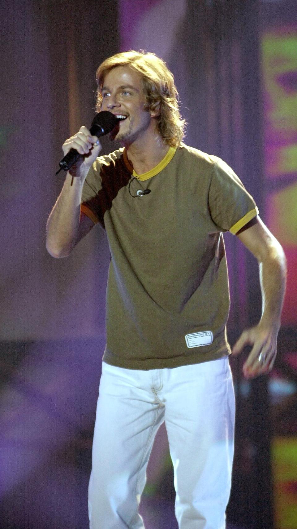 Enrique Anaut fue expulsado de la segunda edición de 'Operación Triunfo' en 2002.