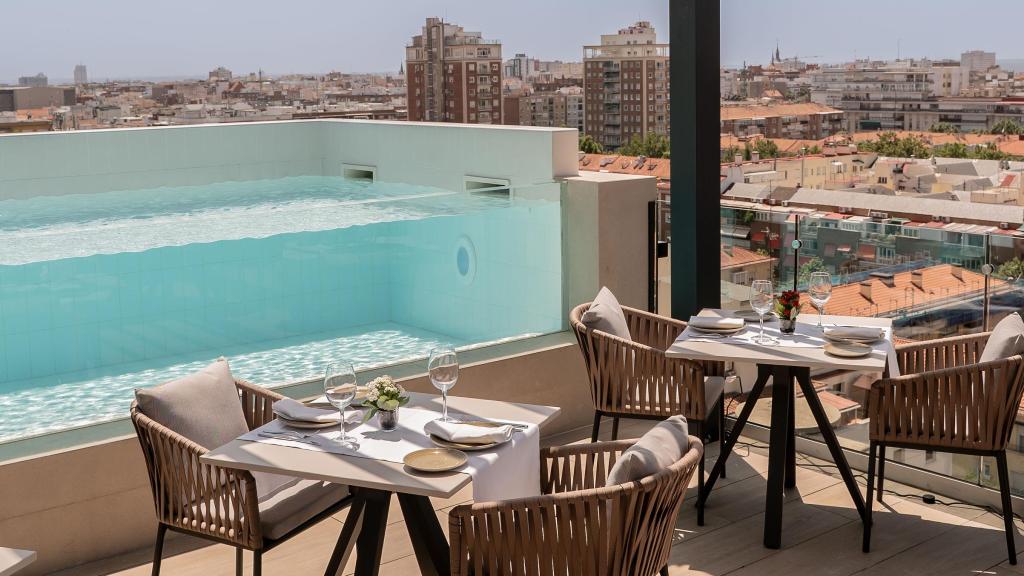 La nueva azotea de la Castellana en el hotel H10.
