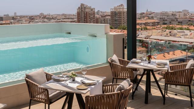 La nueva azotea de la Castellana en el hotel H10.