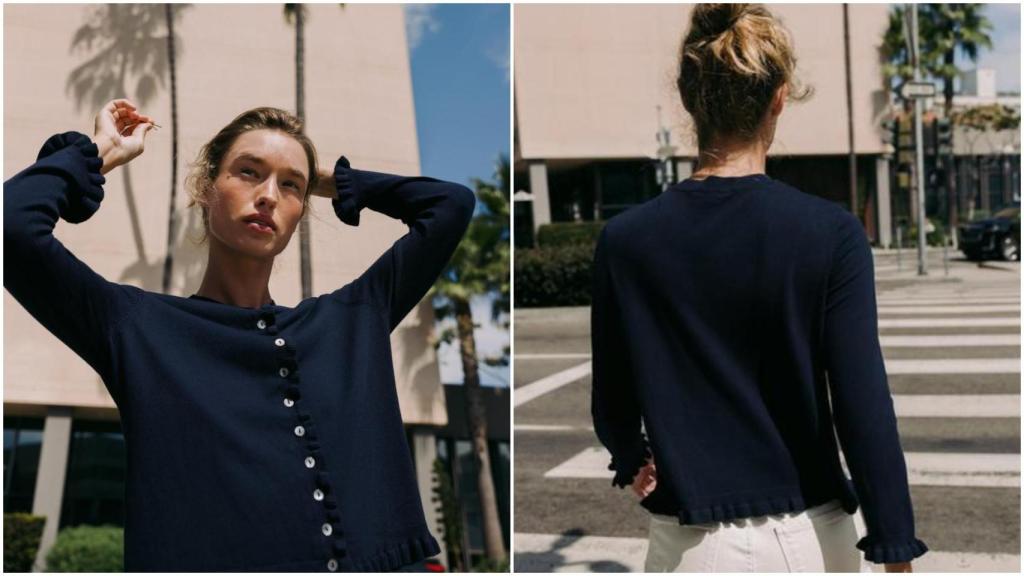 Chaqueta de punto de Zara. Ref: 3433/100/401