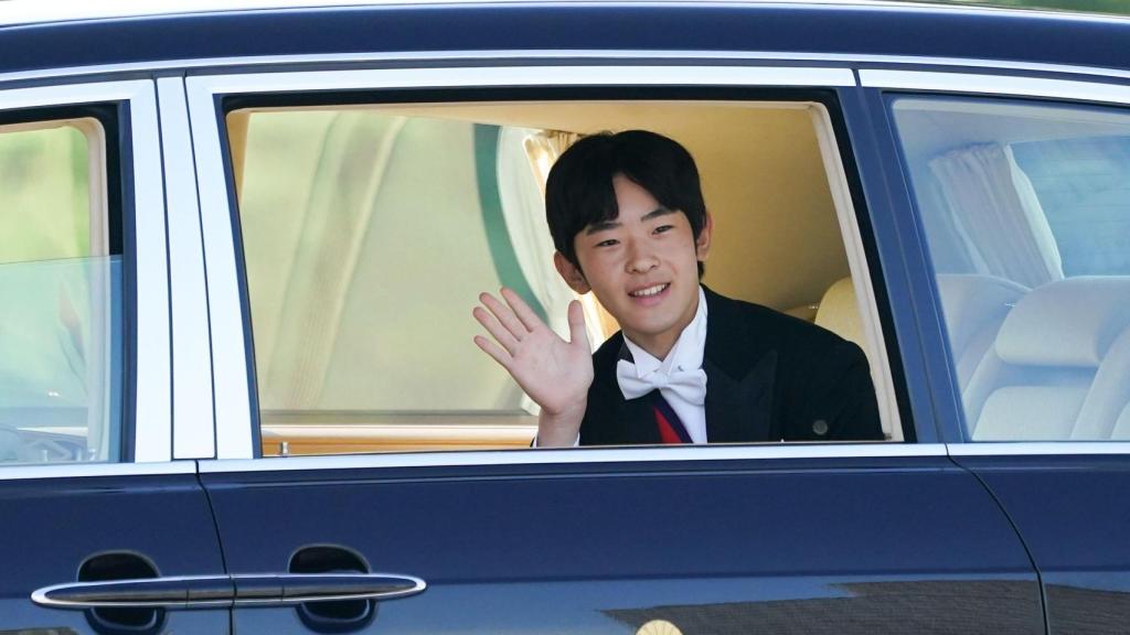 El príncipe Hisahito de Japón, sobrino del emperador y segundo en la línea de sucesión al trono.