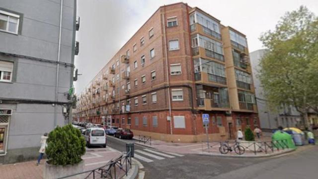 Cruce de General Shelly con calle Caamaño en el barrio vallisoletano de Las Delicias