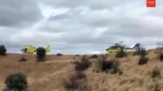 Imagen del rescate. Foto: SUMMA 112