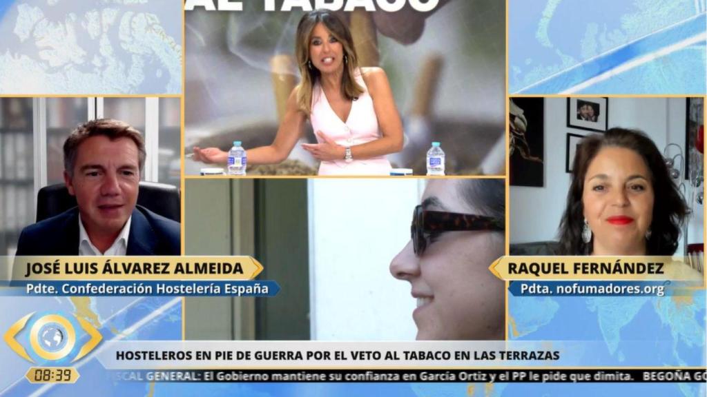 José Luis Álvarez Almeida y Raquel Fernández en el programa 'La Mirada Crítica'