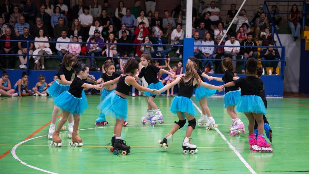 Imagen de la actividad de patinaje.