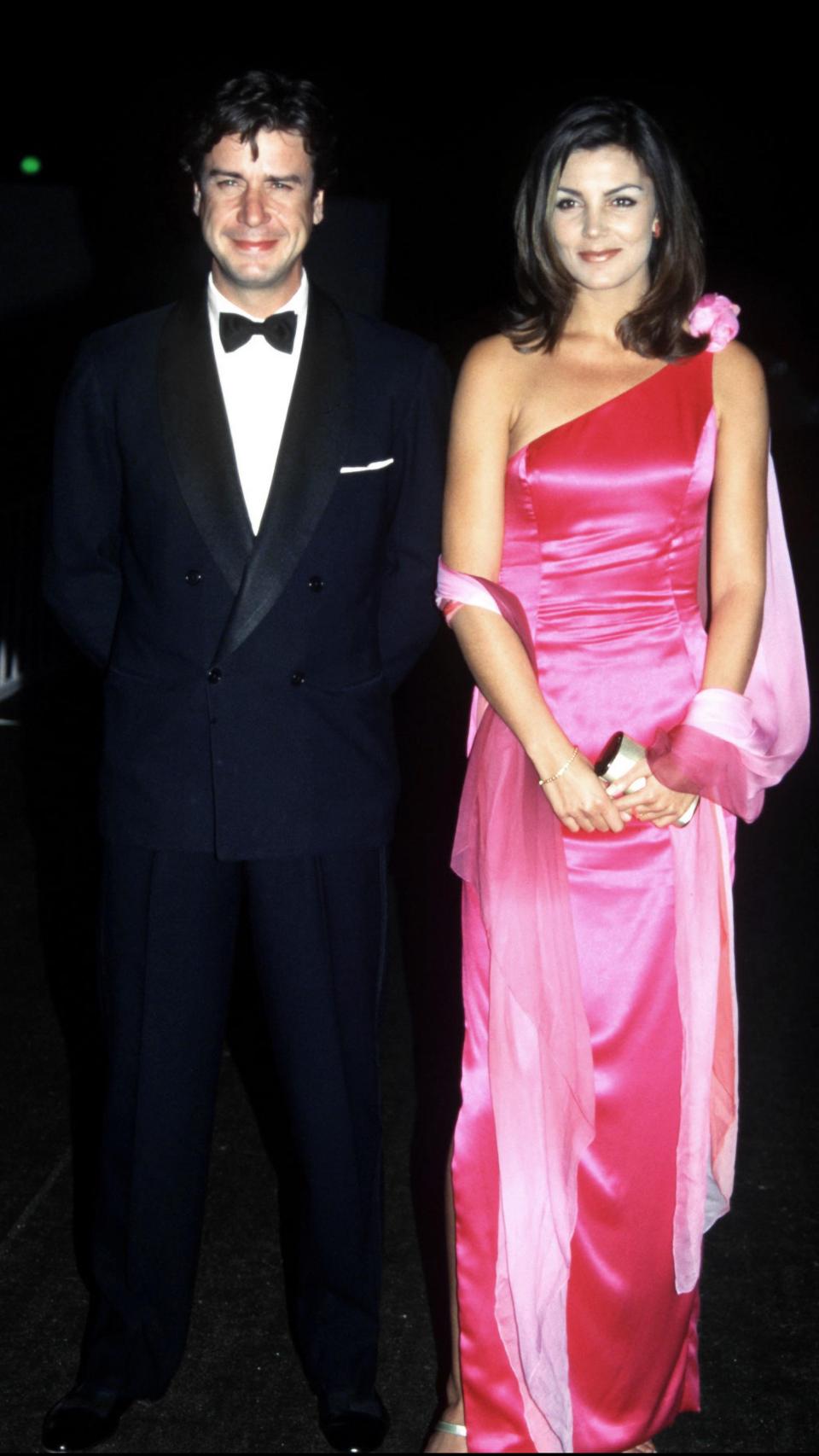 Cayetano de Alba y Mar Flores, en un acto público.