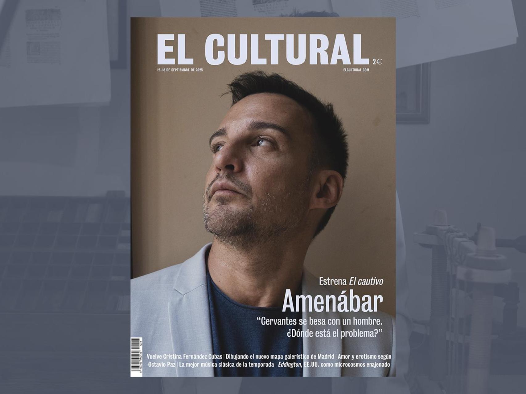 Portada de El Cultural del 12 de septiembre de 2025. Foto: Cristina Villarino