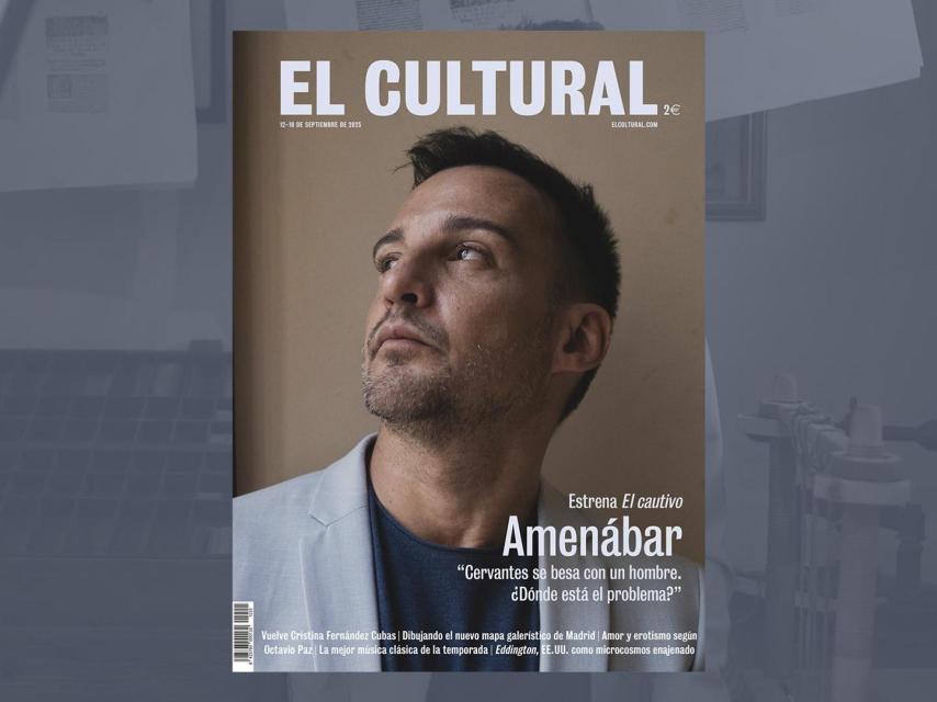 Portada de El Cultural del 12 de septiembre de 2025. Foto: Cristina Villarino