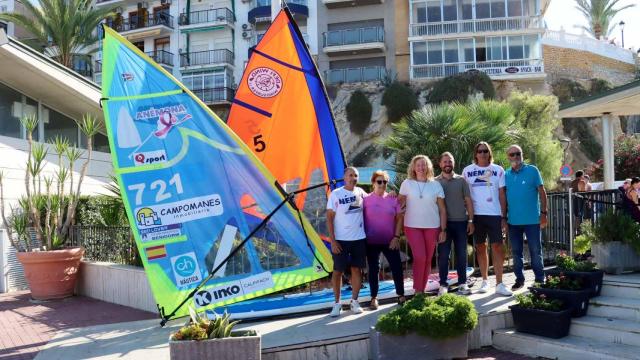 Presentación del reto solidario en Benidorm.