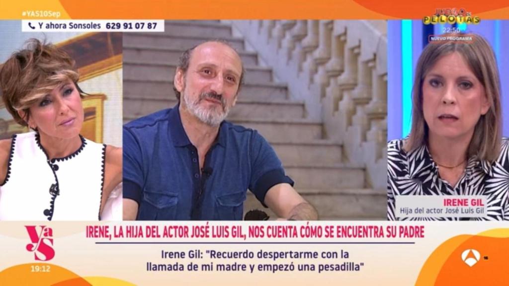 Irene, en el programa 'Y Ahora Sónsoles'