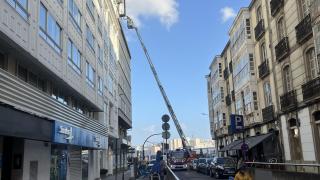 Imagen de la intervención de los bomberos.