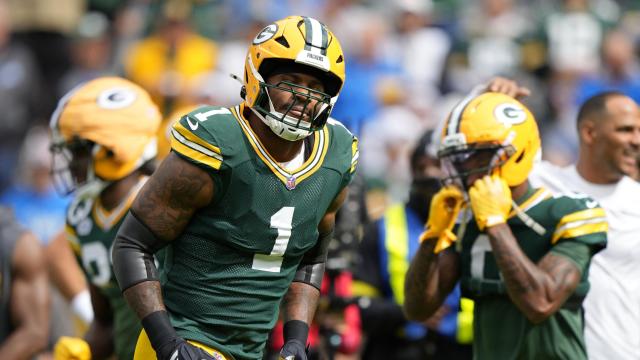 Micah Parsons, durante un partido con los Packers.
