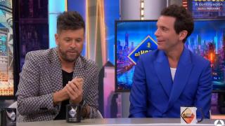Pablo López y Mika en 'El Hormiguero'.