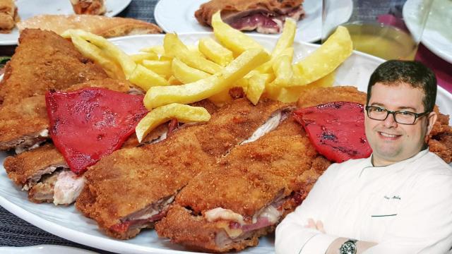 El chef Marcos Morán en un montaje de El Español