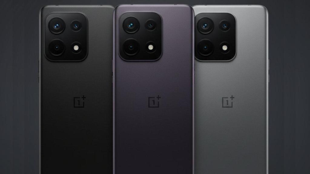 Imagen filtrada del OnePlus 15 en sus tres versiones