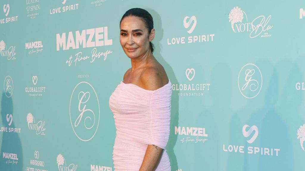 Vicky Martín Berrocal en un photocall.