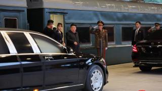 Kim Jong-un llega a Pionyang desde China el 5 de septiembre de 2025.