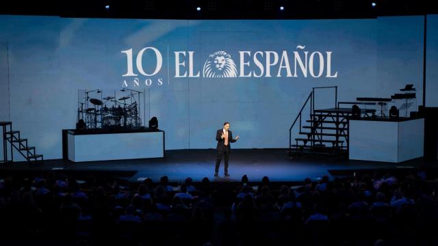 Pedro J Ramírez en su discurso por los 10 años del periódico