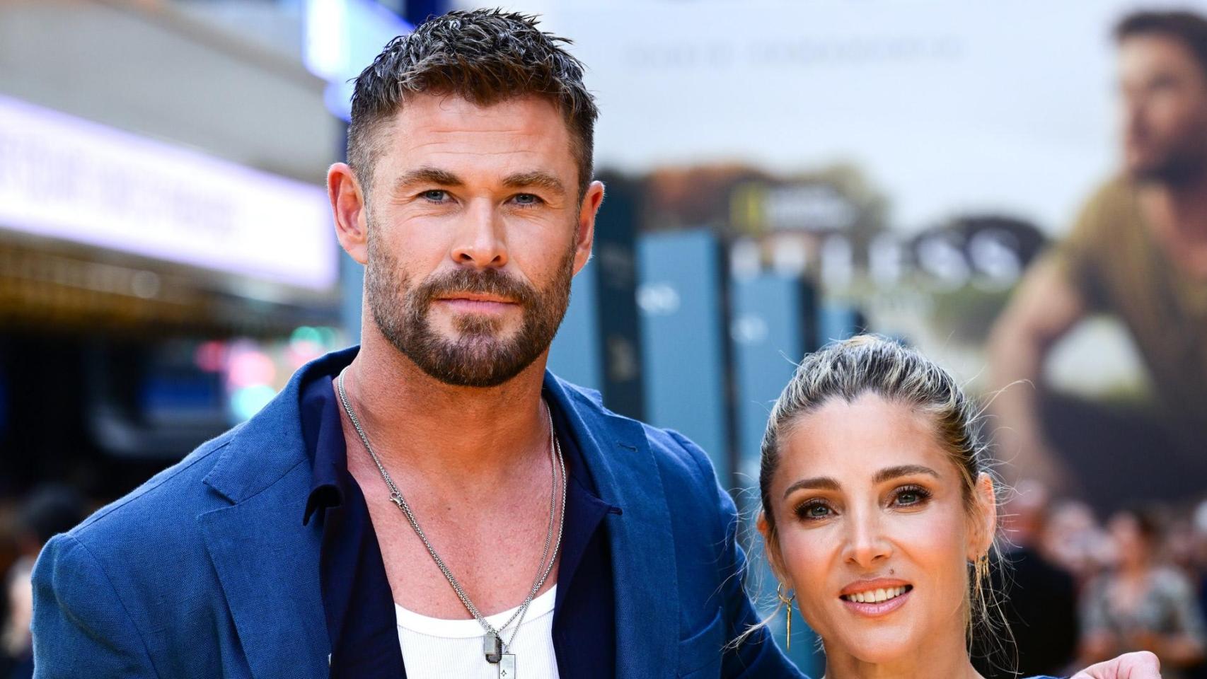 Elsa Pataky y Chris Hemsworth, en Londres, el pasado mes de julio.