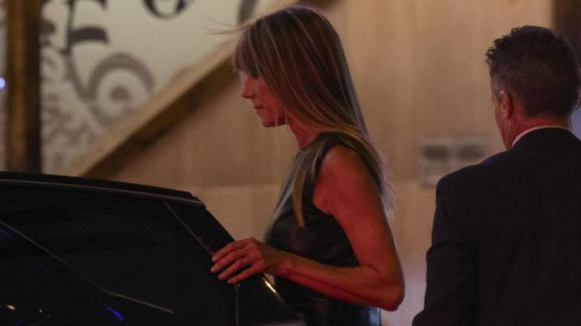 Begoña Gómez, este miércoles por la noche.