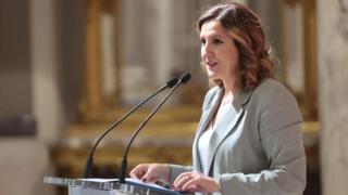 La alcaldesa de Valencia, María José Catalá. MAO