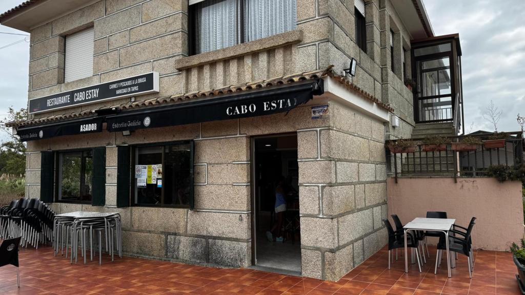 Fachada del Restaurante Cabo Estai, en Vigo