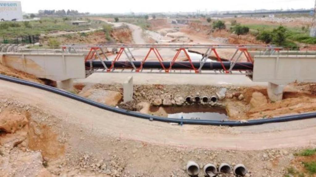 Barranco del Poyo tras las actuaciones. CHJ