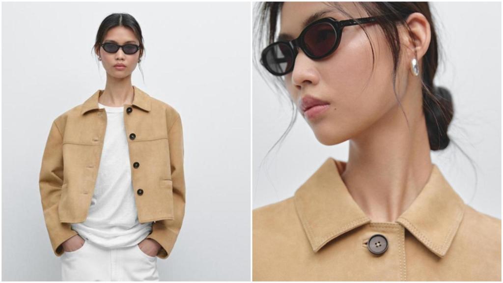 Chaqueta de ante de Massimo Dutti. Ref: 4731/951