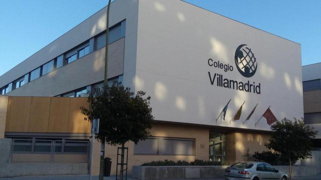 El colegio Villamadrid en Villaverde.