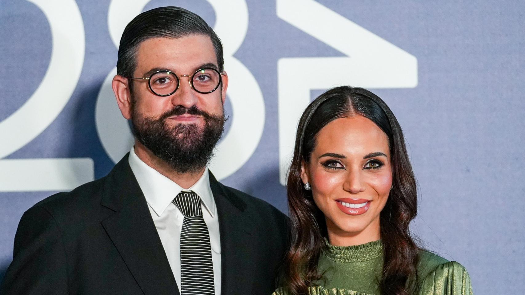 Manu Sánchez junto a su mujer, Lorena Sánchez