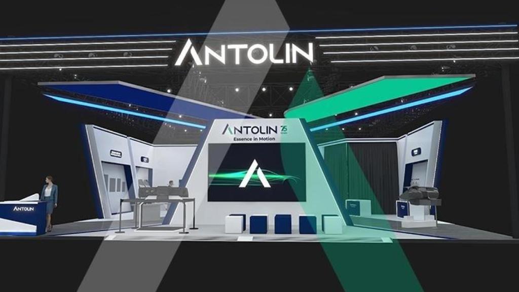 Stand de Antolin en el Salón del Automóvil de Shanghái