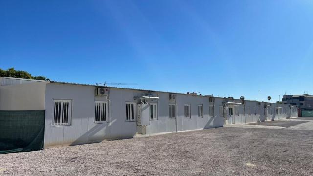 Aulas prefabricadas de los colegios afectados por la dana. EP