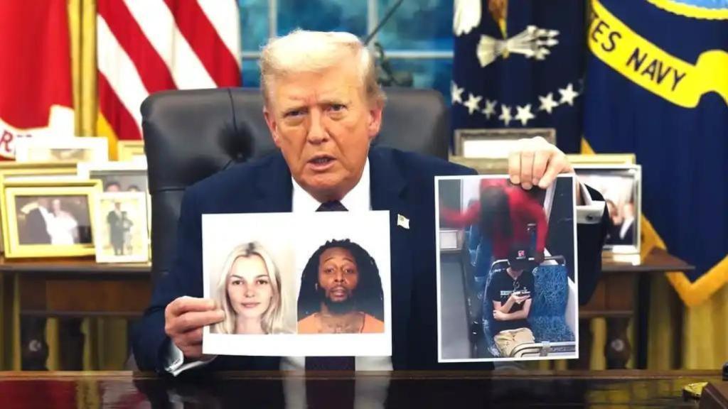 Donald Trump denuncia públicamente la situación.