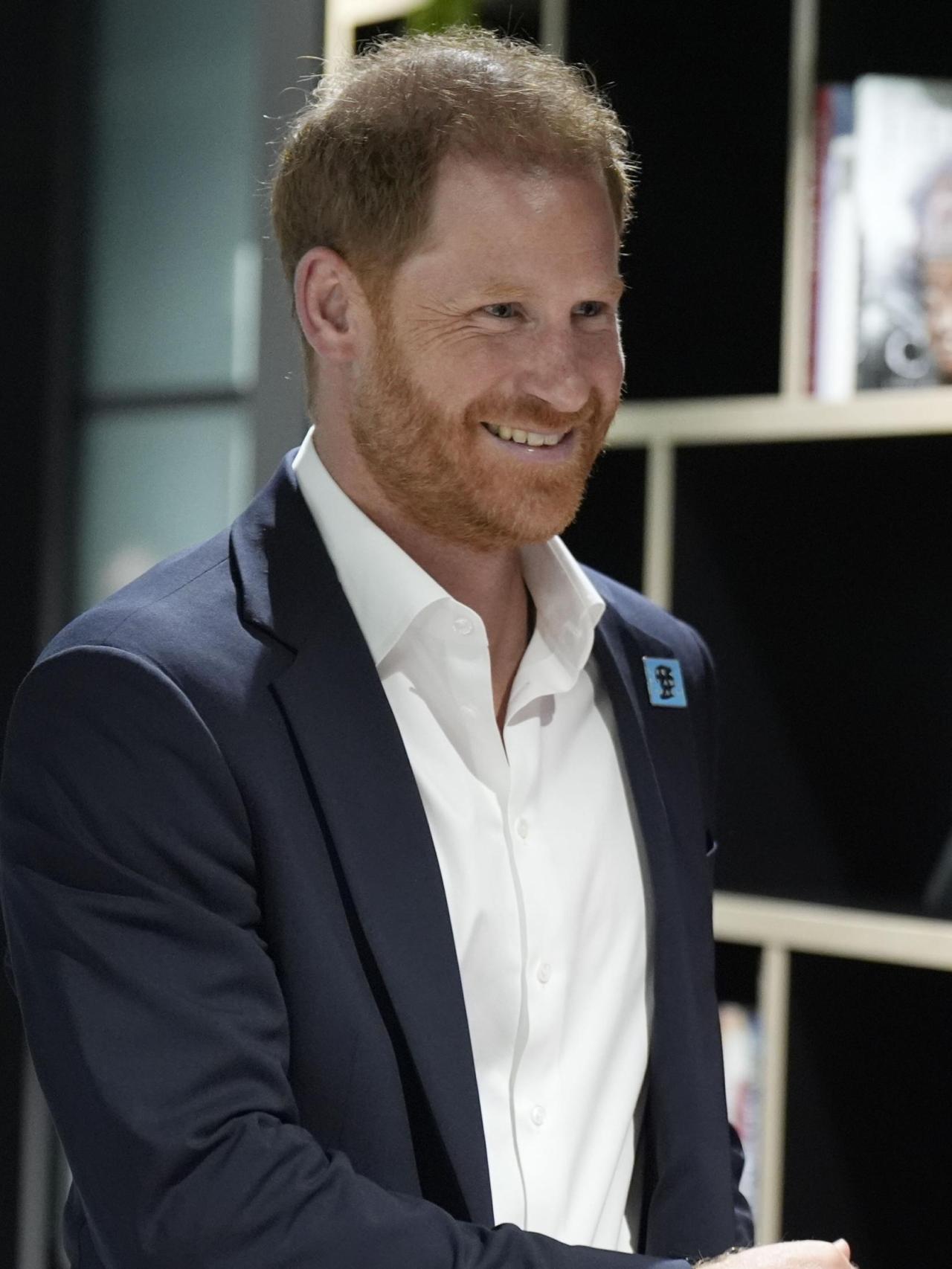 El príncipe Harry, este jueves, 10 de septiembre.