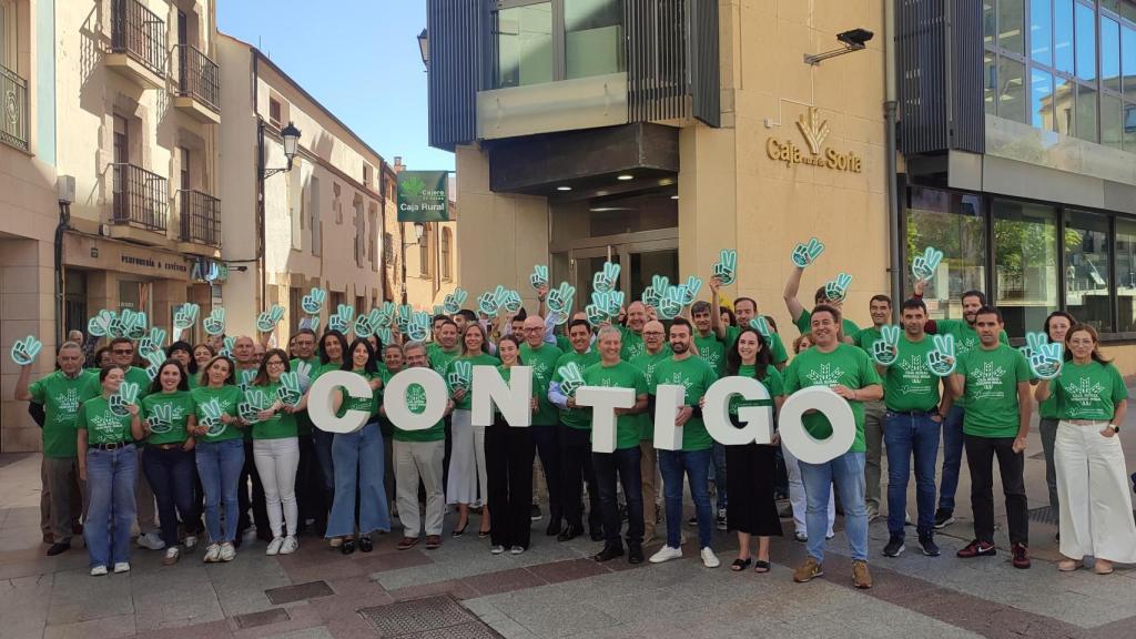 Caja Rural de Soria celebra este jueves el Día Solidario