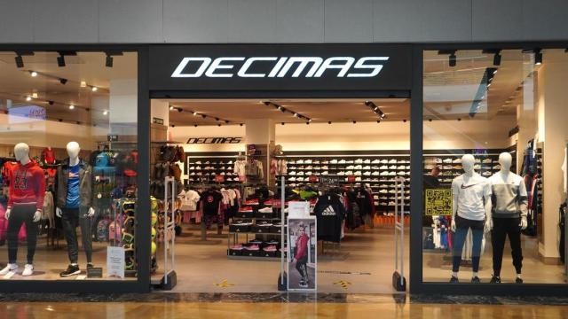 Tienda de Décimas en el centro comercial Itaroa (Navarra).