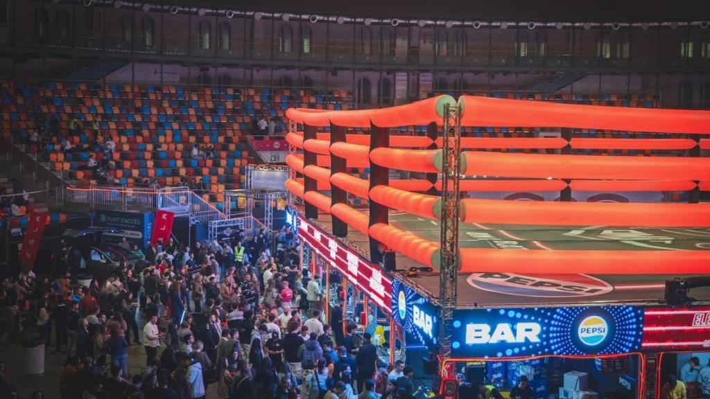 Imagen de uno de los eventos de Pizza Combat, la gran velada de las pizzerías. EE