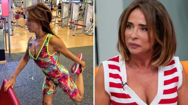 María Patiño (54), presentadora de televisión