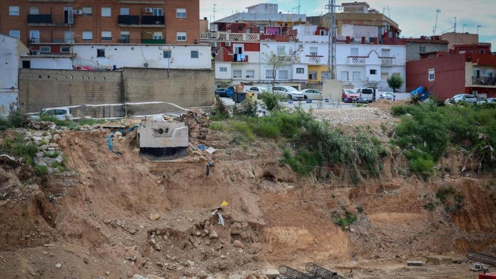 Imagen del barranco del Poyo a la altura de Torrent. Ayuntamiento de Torrent