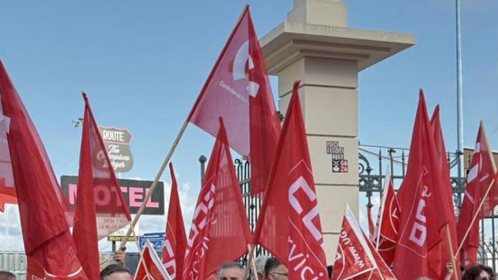 Imagen de archivo de una huelga organizada por CCOO