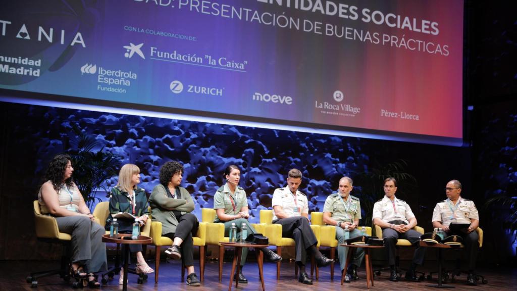 La mesa redonda en la que participaron los cuerpos y fuerzas de seguridad del Estado.