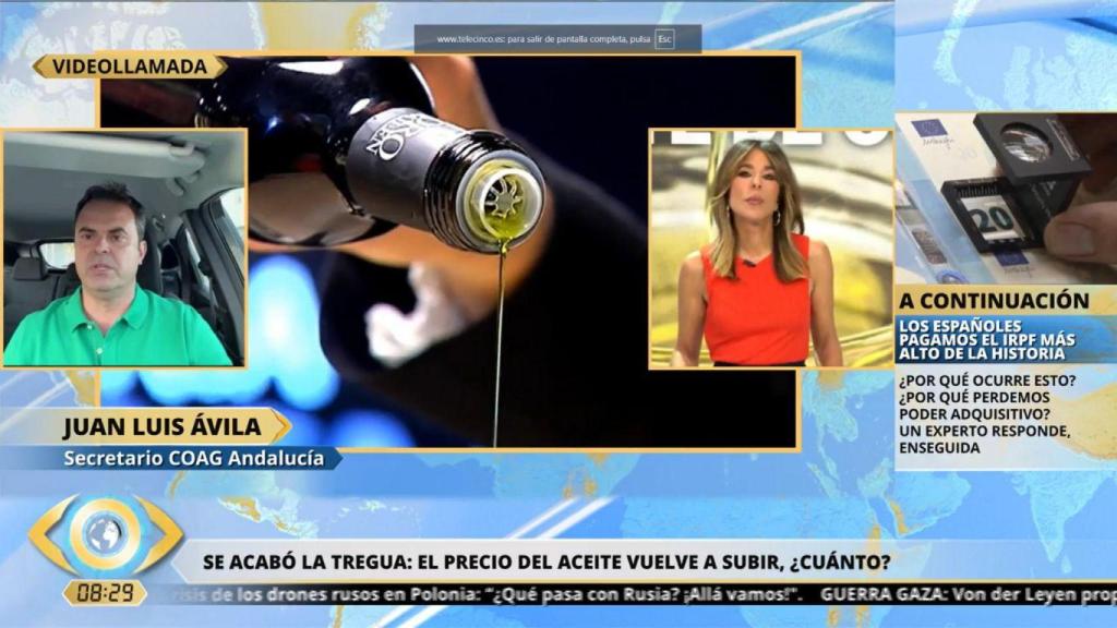 Juan Luis Ávila en el programa 'La Mirada Crítica'