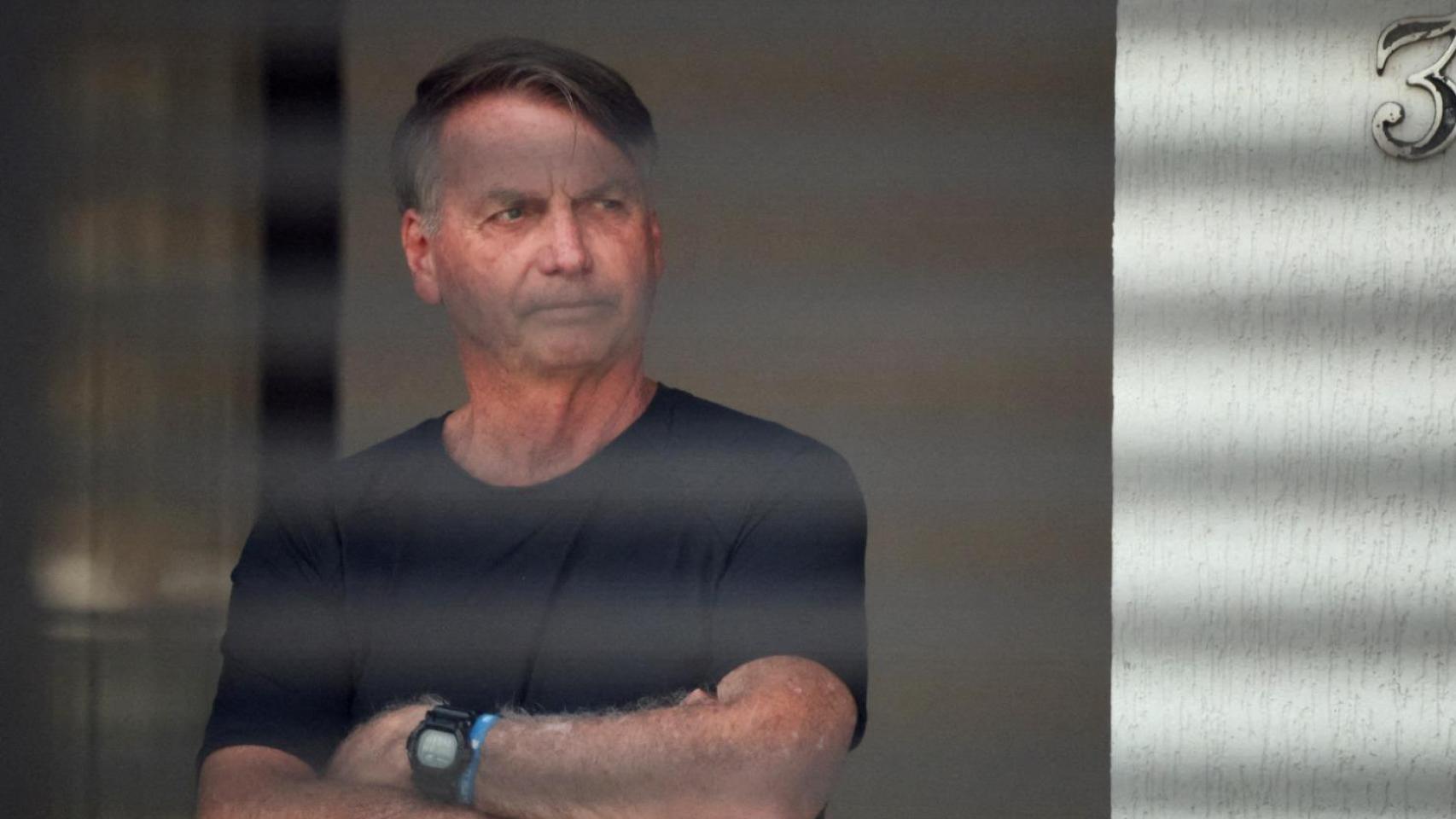 El expresidente brasileño Jair Bolsonaro.