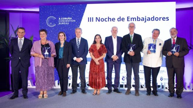 Ana Trevisani, Antonio Rodríguez Sotilo, Jacinto Sánchez y Francisco Vázquez, embajadores MICE de A Coruña