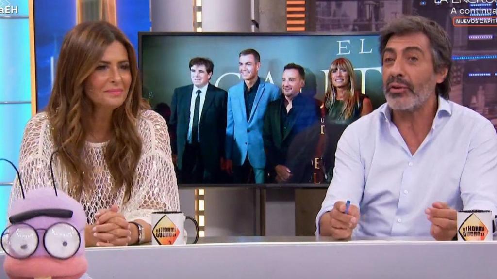 Nuria Roca y Juan del Val en 'El Hormiguero'.