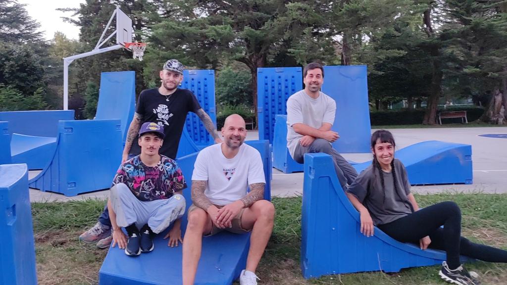 Organizadores do Compostela Street Festival.