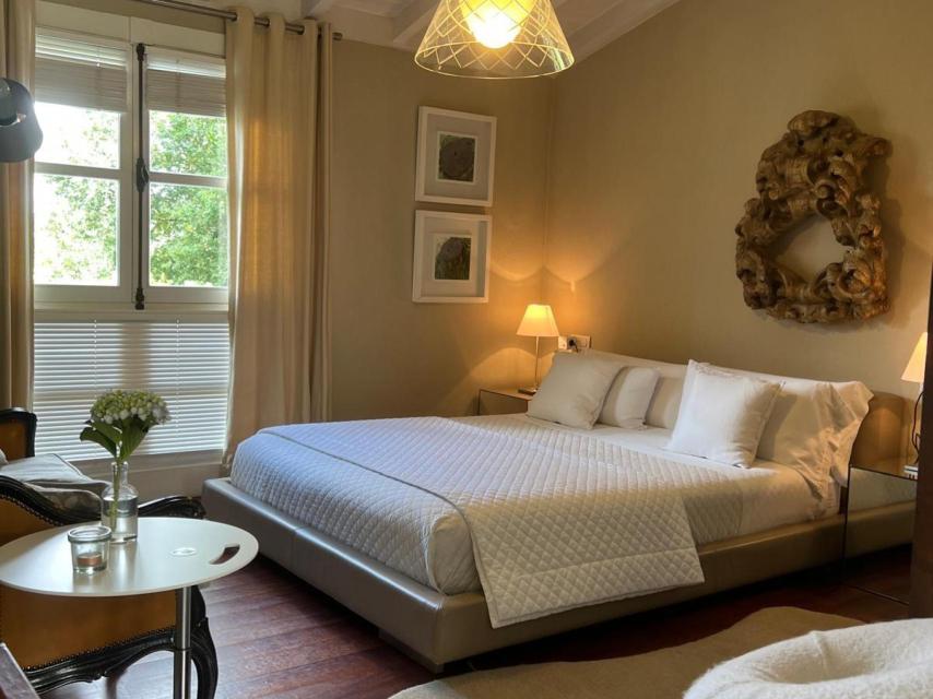 Una de las habitaciones de Novavila.