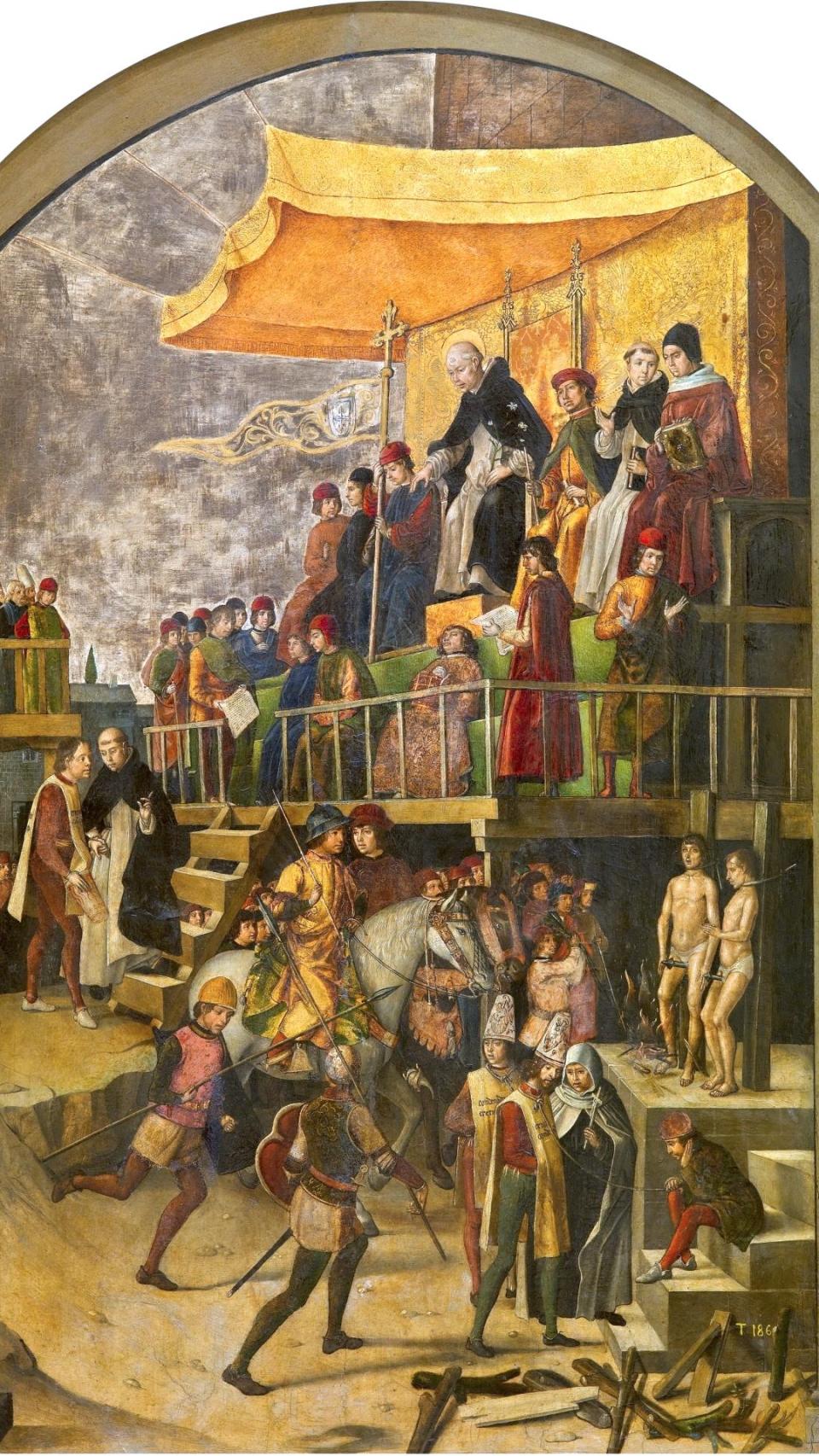 Auto de Fe, por Berruguete.