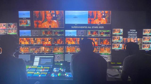 El control de realización de 'Supervivientes: All Stars'.
