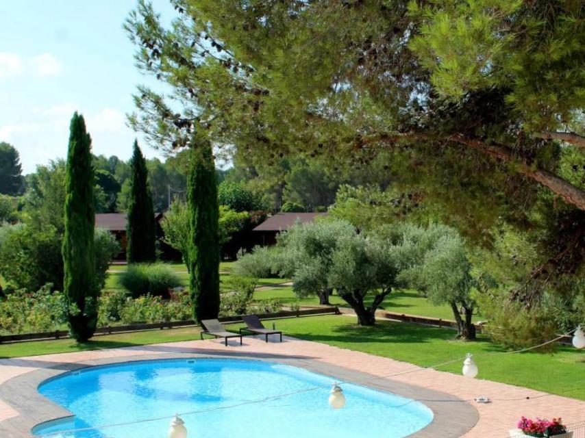 Piscina de Carlos Alcaraz.